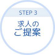 STEP3 求人のご提案